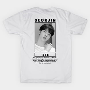 Kpop Design Jin BTS T-Shirt